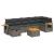 Set canapele de grădină cu perne, 8 piese, gri, poliratan GartenMobel Dekor