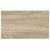 Rafturi perete suspendate 2 buc. alb/stejar 40x23x3,8 cm MDF GartenMobel Dekor