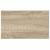 Rafturi perete suspendate 4 buc. alb/stejar 40x23x3,8 cm MDF GartenMobel Dekor
