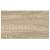 Rafturi perete suspendate 2 buc. alb/stejar 50x23x3,8cm MDF GartenMobel Dekor
