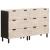 Bufet 2 pcs Finisaj Alb Spălat 60 x 33 x 75 cm GartenMobel Dekor