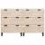 Bufet 2 pcs Finisaj Alb Spălat 60 x 33 x 75 cm GartenMobel Dekor