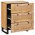 Bufet 2 pcs Maro 60 x 33 x 75 cm Lemn de mango solid GartenMobel Dekor