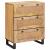 Bufet 2 pcs Maro 60 x 33 x 75 cm Lemn de mango solid GartenMobel Dekor