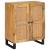 Bufet 3 pcs Maro 180 x 33 x 75 cm Lemn de mango solid GartenMobel Dekor