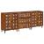 Bufet 3 pcs castan Lemn de mango solid GartenMobel Dekor