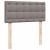 Cadru de pat otoman cu saltea Taupe 80x200cm Material GartenMobel Dekor