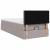 Cadru de pat otoman cu saltea Taupe 90x190cm Material GartenMobel Dekor