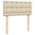 Cadru de pat otoman cu saltea crem 90x190cm stofa GartenMobel Dekor