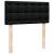 Pat otoman cu saltea negru 100x200 cm stofa GartenMobel Dekor