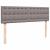 Pat otoman cu saltea Taupe 140x190 cm Stofa GartenMobel Dekor