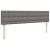 Cadru de pat otoman cu saltea Taupe 160x200cm Material GartenMobel Dekor