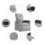 Scaun reclinabil electric Cloud Grey Fabric GartenMobel Dekor