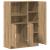 Set dulap de bucătărie din 2 piese din lemn de Stejar artizanal GartenMobel Dekor