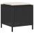Set mobilier de grădină cu perne, 6 piese, negru, poliratan GartenMobel Dekor