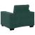 Set de canapea 3 pcs Verde închis 221 x 80 x 80 cm Catifea GartenMobel Dekor