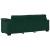 Set de canapele cu perne, 3 piese, verde închis, catifea GartenMobel Dekor