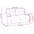 Canapea 2 pcs Bej 221 x 80 x 80 cm Material textil din in GartenMobel Dekor