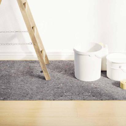 Lâne antiderapante pentru vopsitori 2 buc 25 m 280 g/m² Gri GartenMobel Dekor