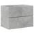 Set mobilier de baie, 2 piese, gri beton, lemn compozit GartenMobel Dekor