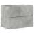 Set mobilier de baie, 2 piese, gri beton, lemn compozit GartenMobel Dekor