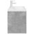 Set mobilier de baie, 2 piese, gri beton, lemn compozit GartenMobel Dekor