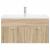 Dulap pentru chiuvetă de baie, lavoar încorporat, stejar sonoma GartenMobel Dekor