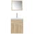 Set mobilier de baie, 3 piese, stejar sonoma, lemn prelucrat GartenMobel Dekor