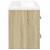Set mobilier de baie, 2 piese, stejar sonoma, lemn prelucrat GartenMobel Dekor