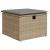 Set canapele de grădină, 4 piese, cu perne, bej, poliratan GartenMobel Dekor