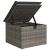 Set canapele de grădină, 7 piese, cu perne, gri, poliratan GartenMobel Dekor
