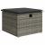 Set canapele de grădină, 7 piese, cu perne, gri, poliratan GartenMobel Dekor