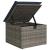 Set canapele de grădină, 7 piese, cu perne, gri, poliratan GartenMobel Dekor