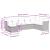 Set mobilier de grădină cu perne, 8 piese gri deschis poliratan GartenMobel Dekor