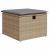 Set canapele de grădină, 4 piese, cu perne, bej, poliratan GartenMobel Dekor
