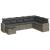 Set canapele de grădină cu perne, 8 piese, gri, poliratan GartenMobel Dekor