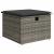Set canapea de grădină cu perne, 5 piese, gri, poliratan GartenMobel Dekor