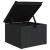 Set canapele de grădină cu perne, 7 piese, negru, poliratan GartenMobel Dekor