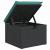 Set canapele de grădină cu perne, 7 piese, negru, poliratan GartenMobel Dekor