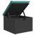 Set mobilier de grădină cu perne, 9 piese, negru, poliratan GartenMobel Dekor