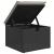 Set mobilier de grădină cu perne, 8 piese, negru, poliratan GartenMobel Dekor
