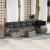 Set canapele de grădină cu perne, 8 piese, gri, poliratan GartenMobel Dekor