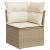 Set canapele de grădină, 9 piese, cu perne, bej, poliratan GartenMobel Dekor
