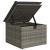 Set canapea de grădină cu perne, 4 piese, gri, poliratan GartenMobel Dekor