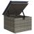 Set canapea de grădină cu perne, 5 piese, gri, poliratan GartenMobel Dekor