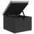 Set mobilier de grădină cu perne, 8 piese, negru, poliratan GartenMobel Dekor