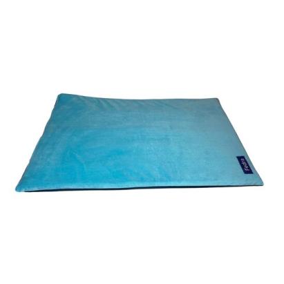Saltea/perna pufoasa, pentru caine/pisica, turcoaz, 80x50 cm GartenVIP DiyLine
