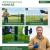 Plasă de gard EUROPLAST verde Zn+PVC 2x25 m, 100x50 mm, 2,2 mm