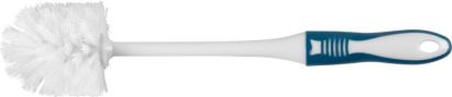 Perie WC MagicHome TB185 albă, pentru toaletă, 390x80 mm