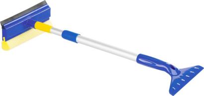 Racletă telescopică Neco 200 mm pentru auto și geamuri, cu burete